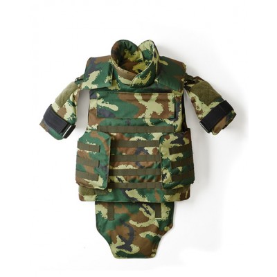 武警迷彩芳綸全防護(hù)戰(zhàn)術(shù)防彈衣