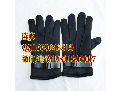 警用防滑手套，防滑棉手套，警察手套