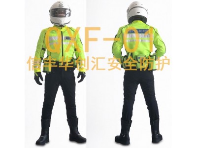 警用摩托車騎行服騎行裝備交警執(zhí)勤反光背心反光服