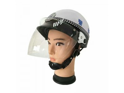 新款交警騎行冬季頭盔 全盔 鐵騎隊專用防護頭盔