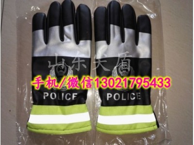 執(zhí)勤羊皮手套，交警單手套,交警棉手套