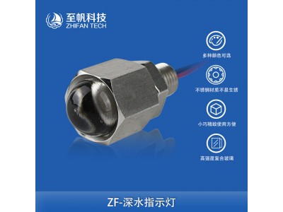新品水下指示燈水下狀態(tài)燈紅綠黃藍白色防水500米